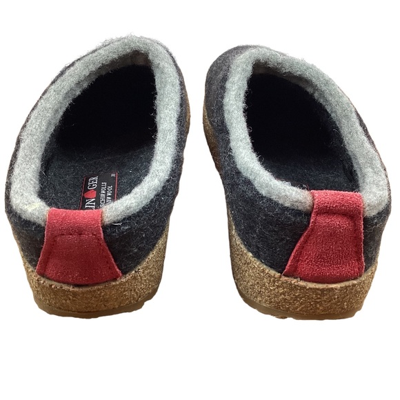 Haflinger Kris Wool Clogs Gray - Like New - Picture 9 of 14